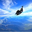 The view from 18,000ft. New Zealand's Highest skydive. 