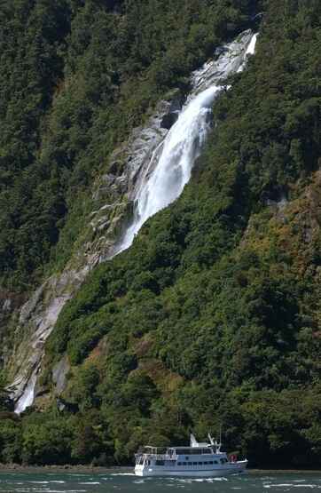 Cruising on Milford Sound