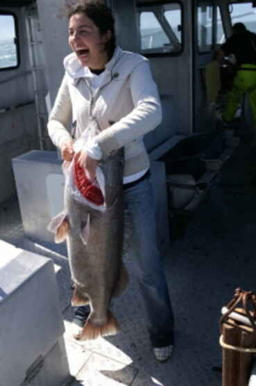 A first ever fish for lucky Mary