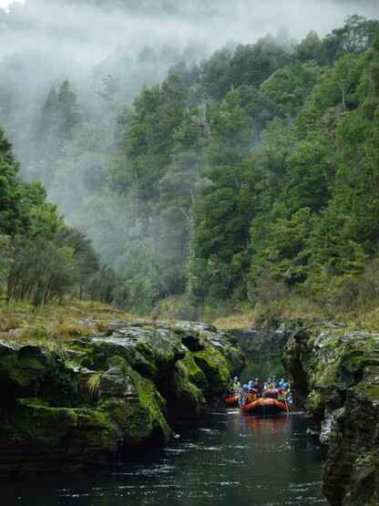 Rafting is not all about rapids, but often about beauty!