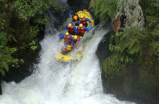 WORLD'S highest commercially rafted waterfall