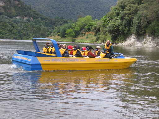 Bridge to Nowhere 
jet boat tours