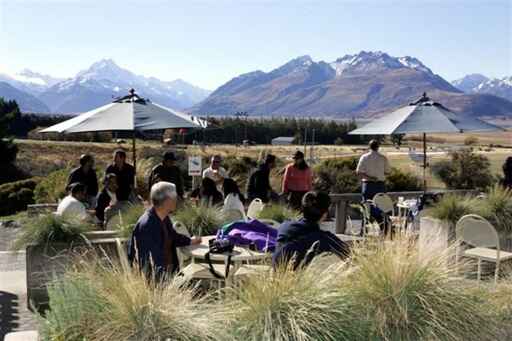 Enjoy the fantastic views over lunch or take a scenic flight