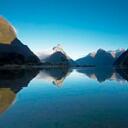 Beautiful Milford Sound and Mitre Peak.