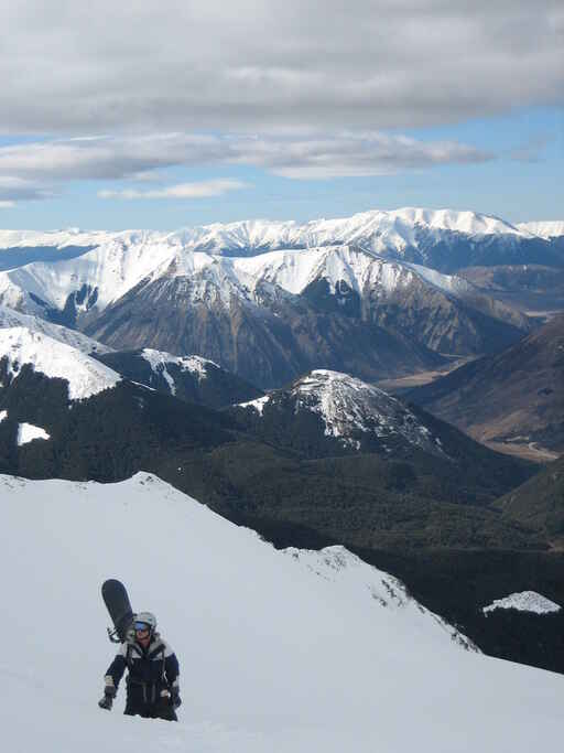 Hiking Mt Cheeseman