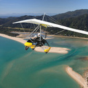 Microlights over Abel Tasman 