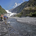 The walk to the terminal face of Franz Josef Glacier