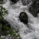 Close up of Silica Rapids