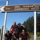 Follow the big brown sign....