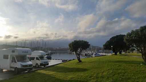 Evans Bay Marina Carpark - Wellington, Overnight Campervan Parking