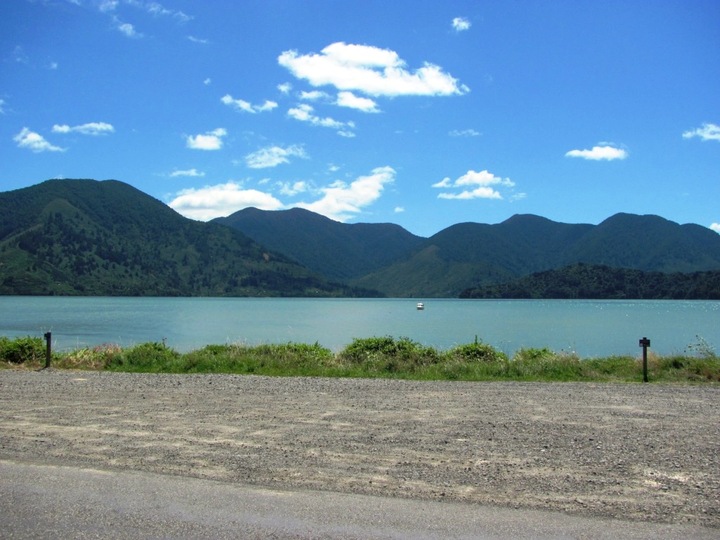 The view across the bay