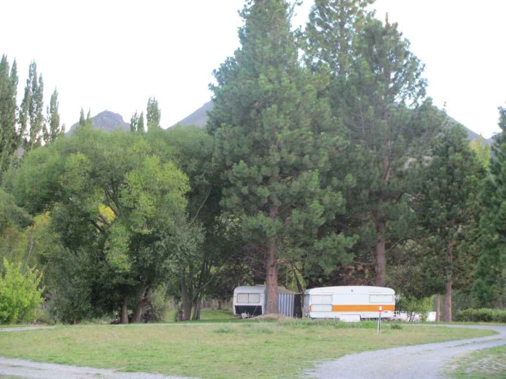 Otematata Boat Harbour campground Lake Benmore Waitaki Valley
