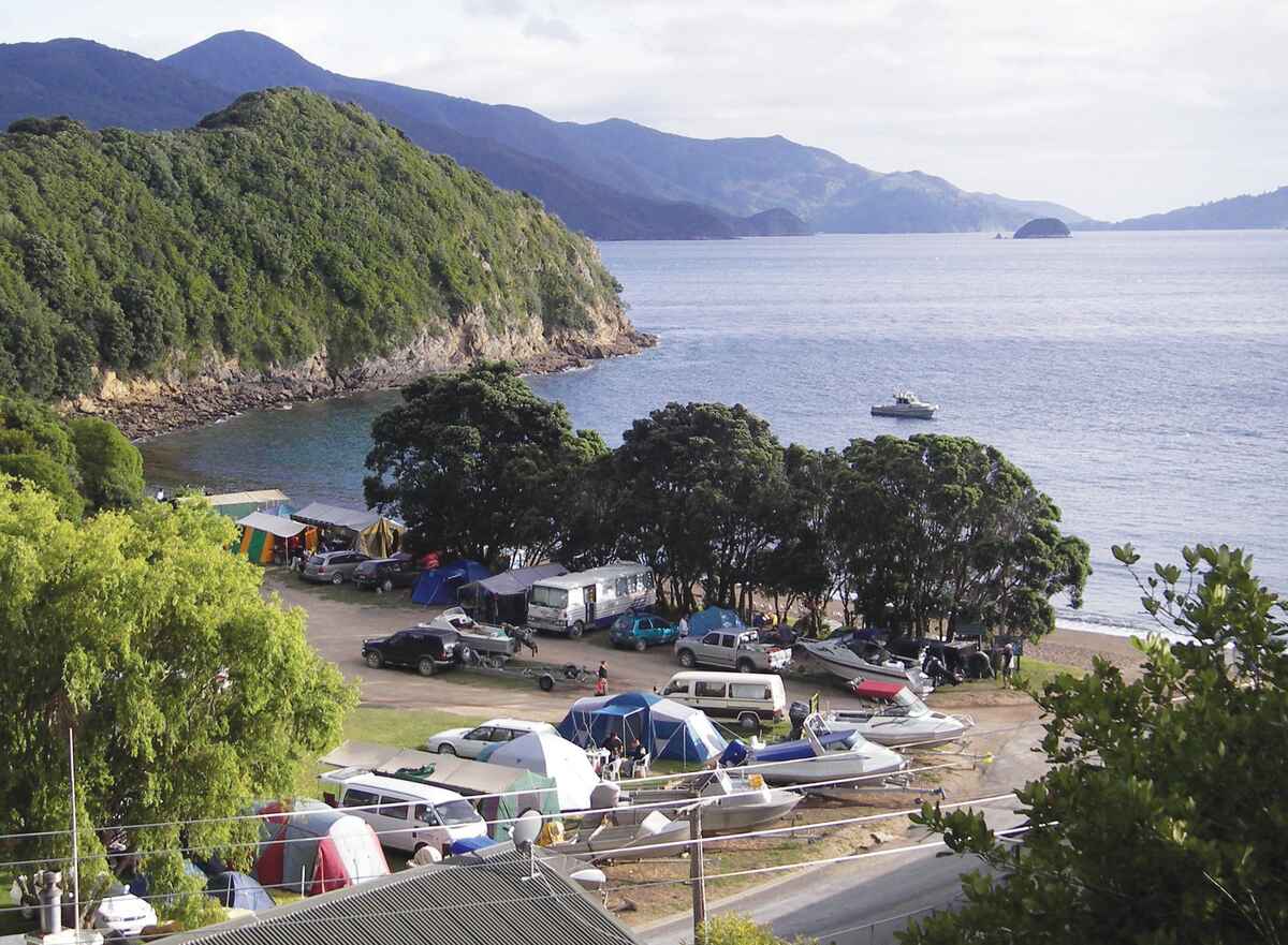 French Pass Campsite French Pass and D'Urville Island Scenic Reserves