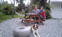 Outside dining