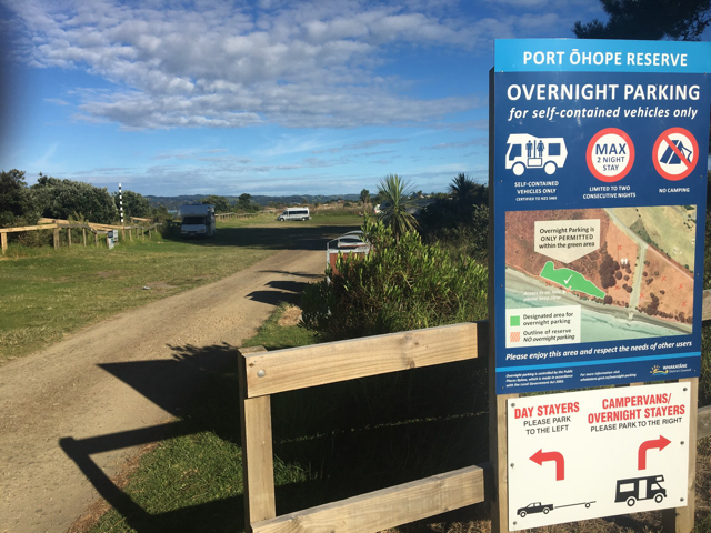 Port Ohope Camping -
Entrance