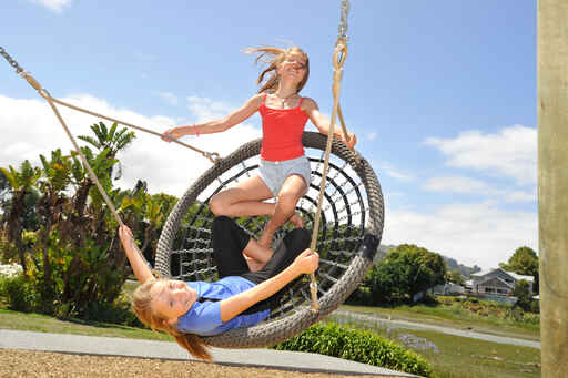 Nice little playground near shade