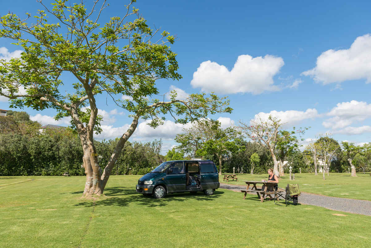 Russell TOP 10 Holiday Park Unpowered Sites